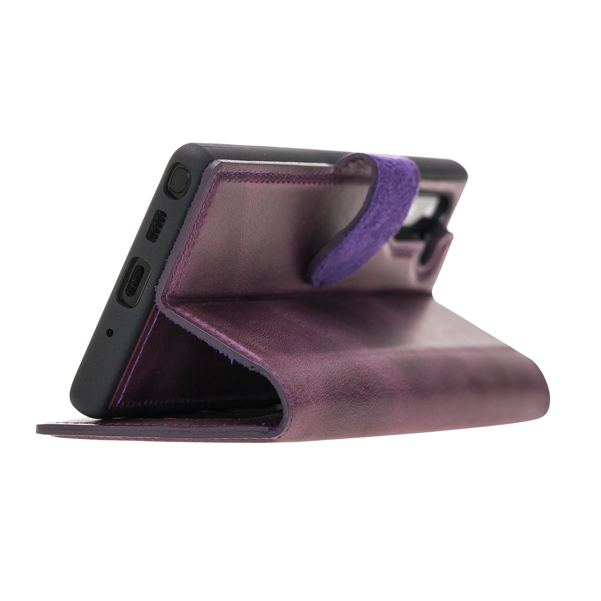 Samsung Galaxy Note 10 Magnetic Detachable Leather Wallet Case