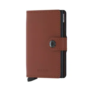 Secrid: Miniwallet Matte Brick Leather