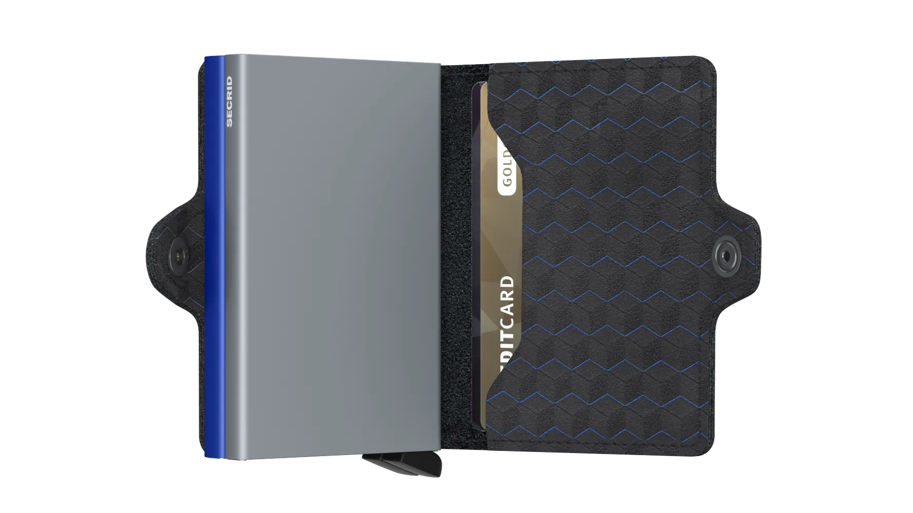 Secrid RFID Twinwallet Optical Titanium-Blue