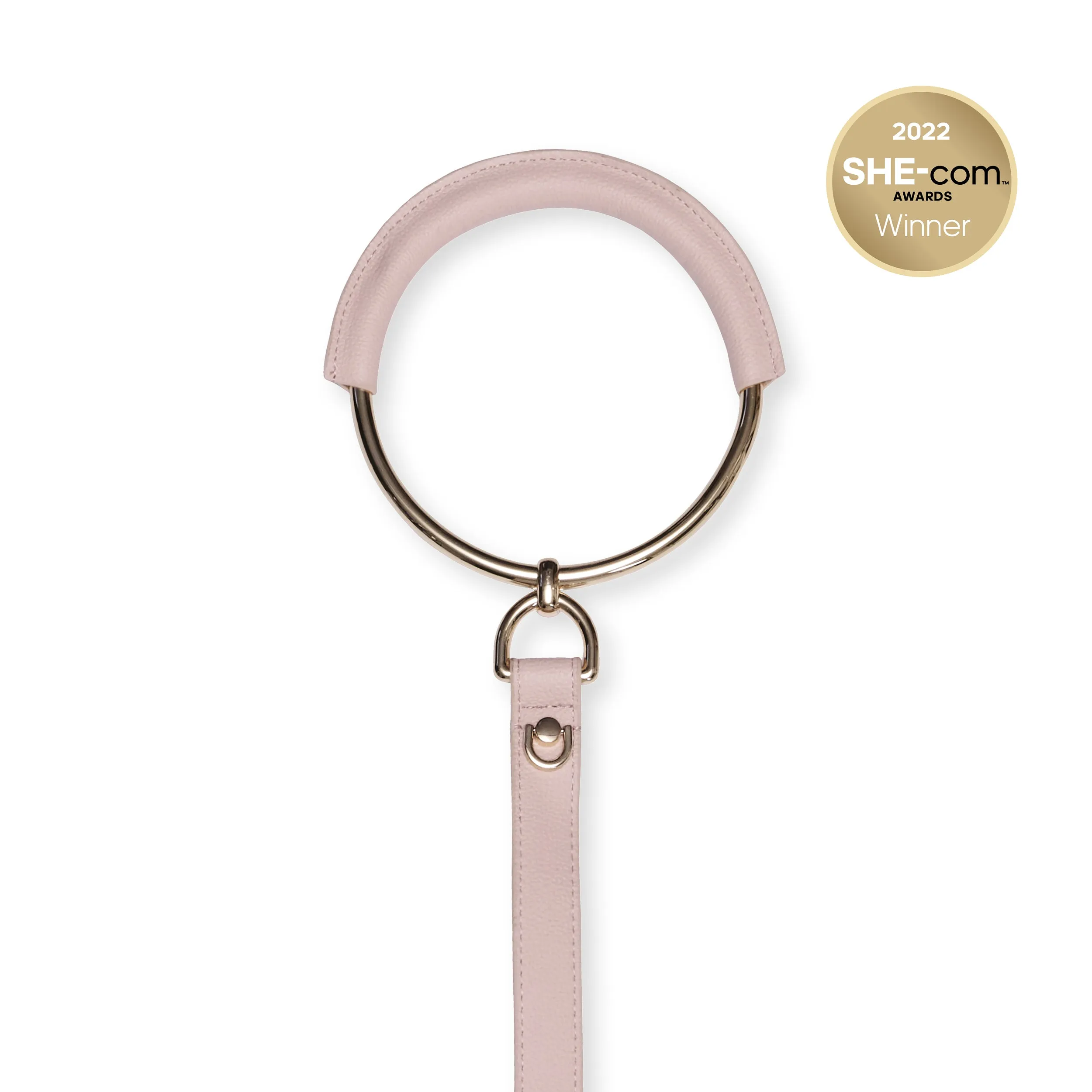 Signature Circle Dog Lead - Rosé