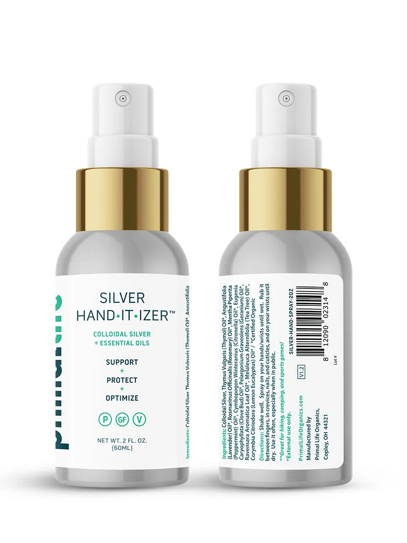 Silver Hand-it-izer Spray, Colloidal Silver 