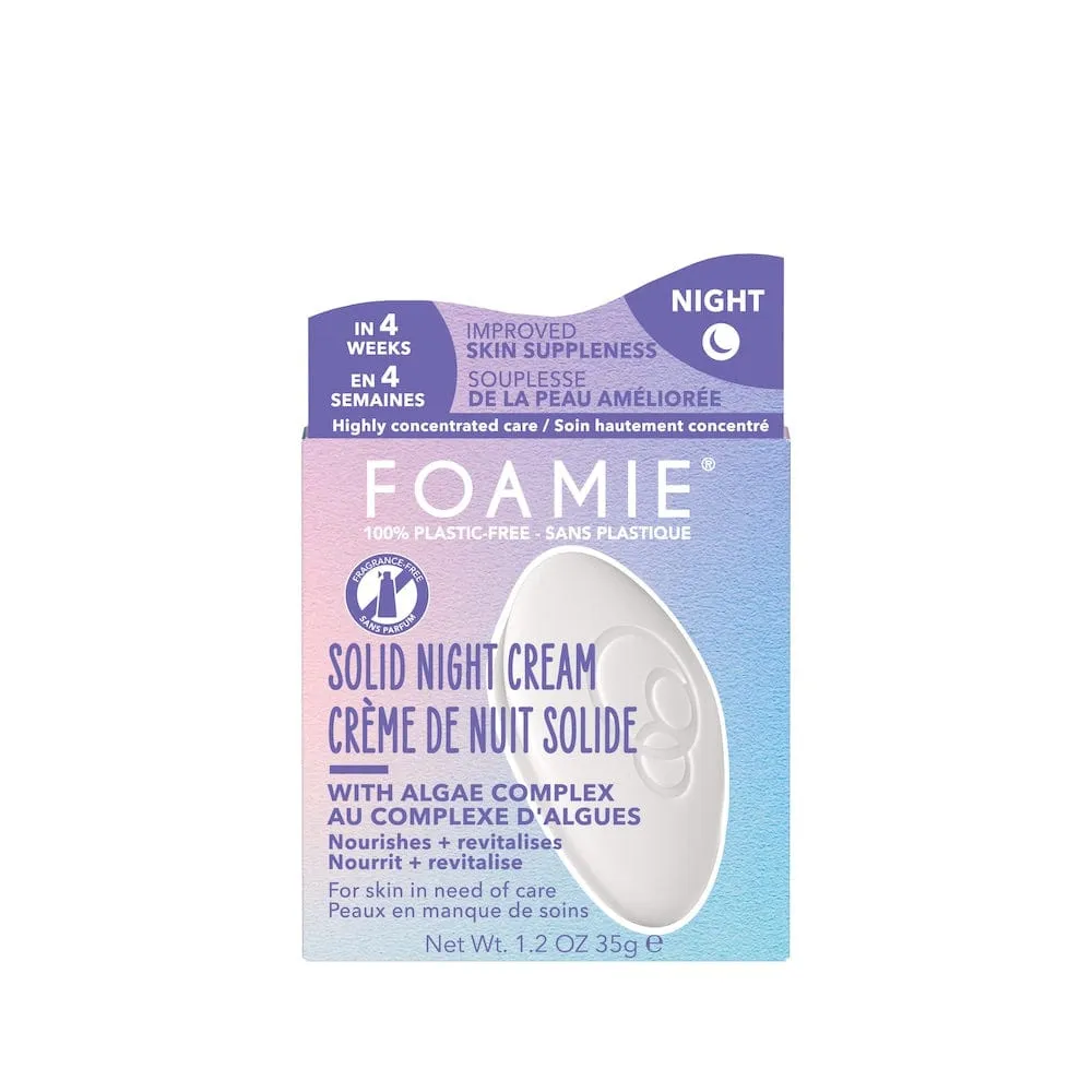 Solid Moisturising Night Cream by FOAMIE