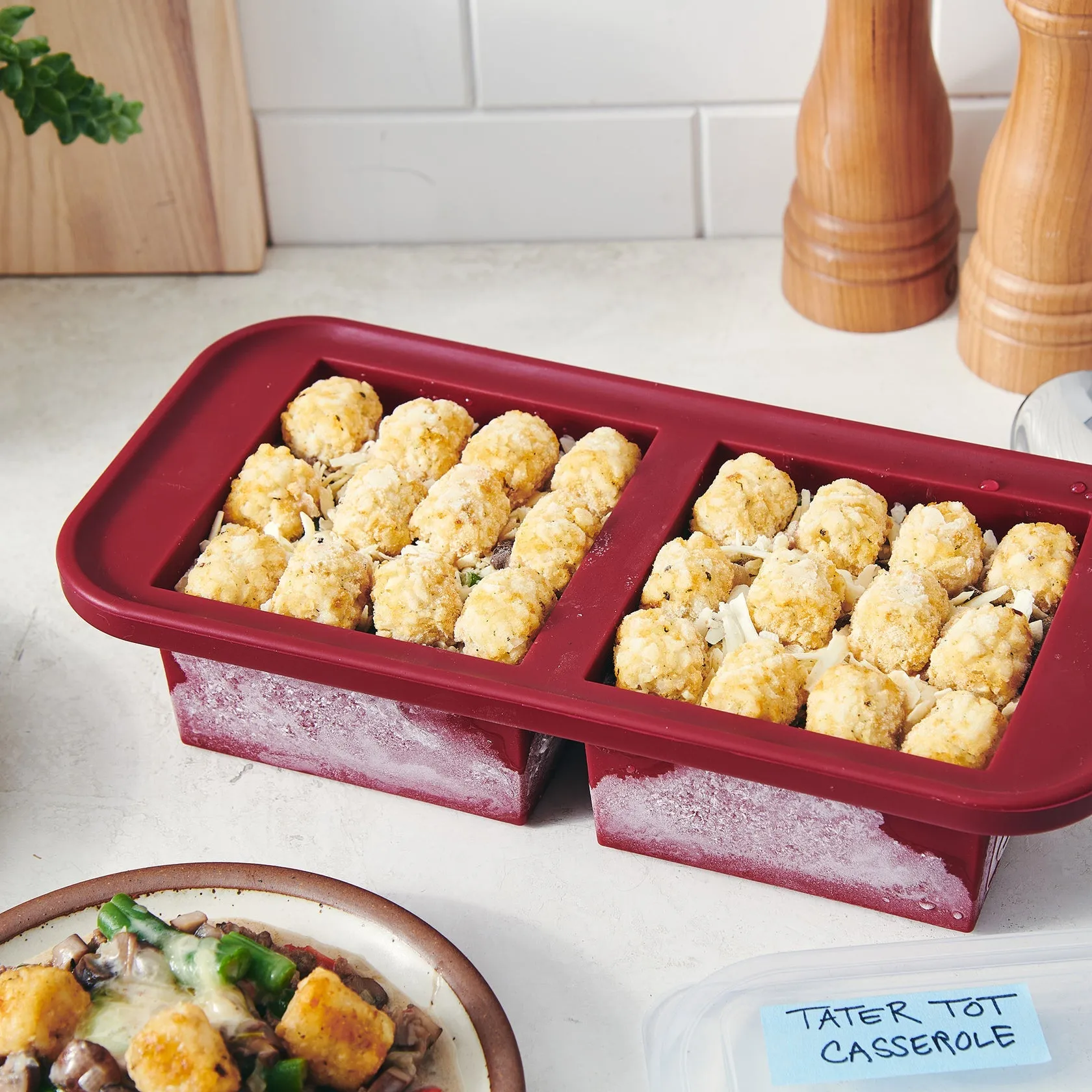 SOUPER CUBES Two-Cup Freezing Tray