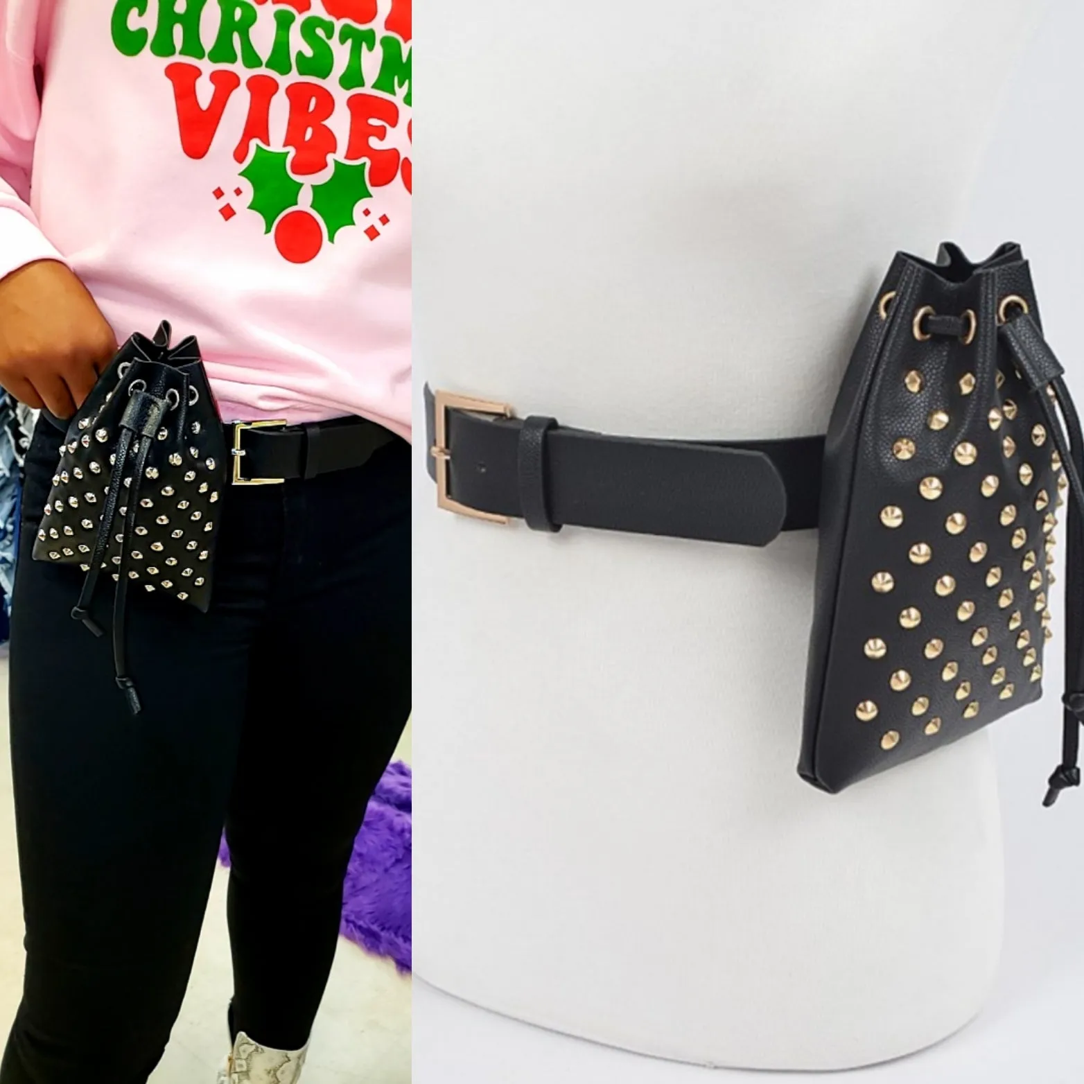 Studded Belt Bag