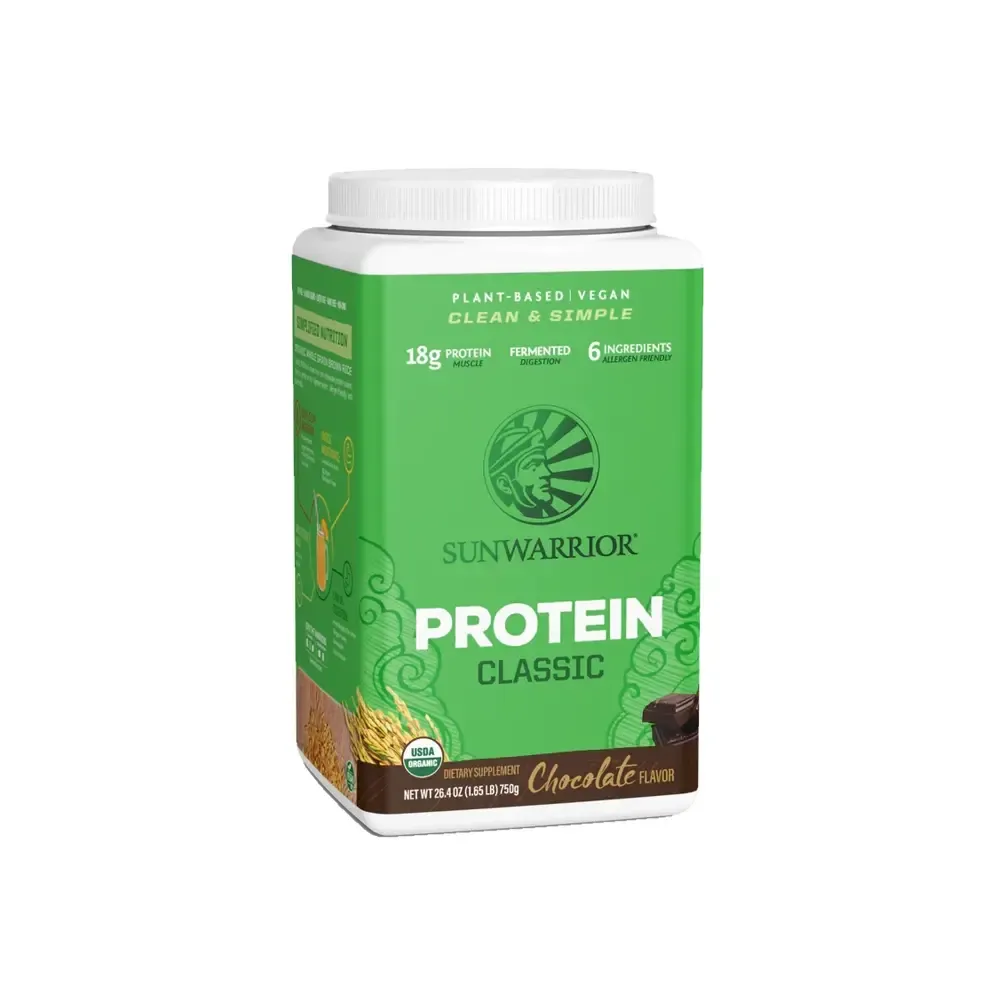 Sunwarrior Vegan Protein Classic Chocolate Flavour 750g