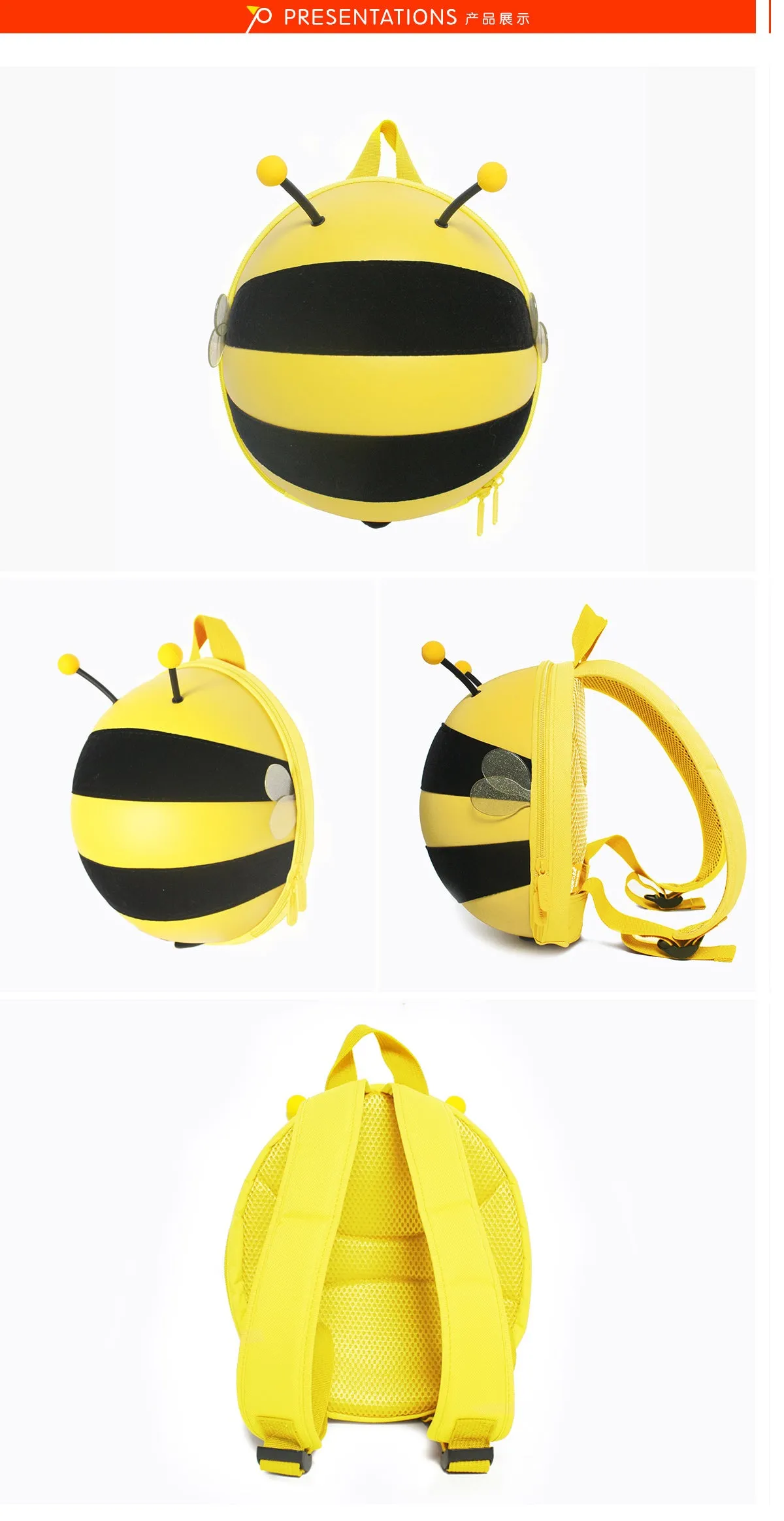 Supercute Bumble Bee Backpack