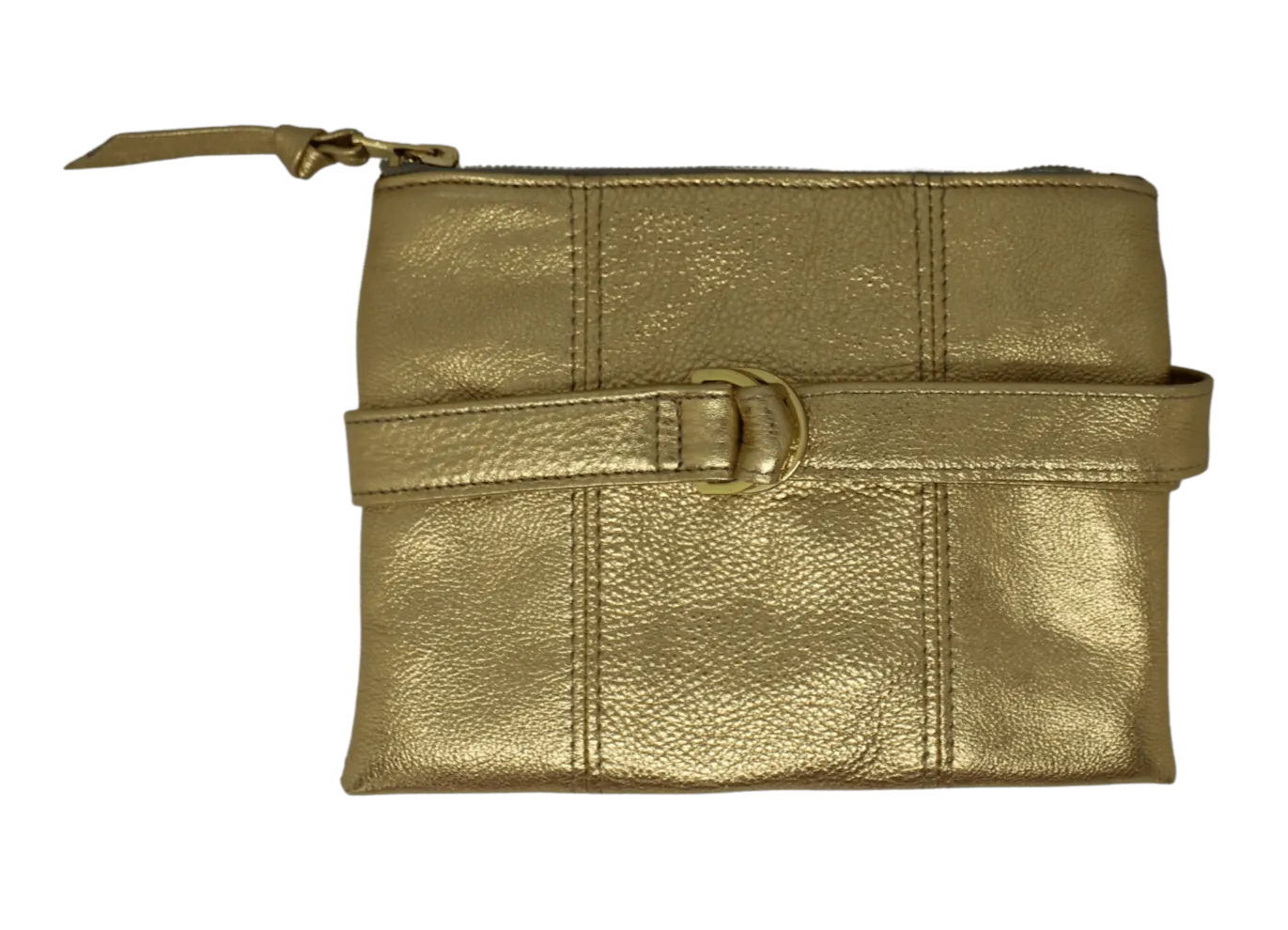 The Clutch   Belt Bag | Metallic Gold