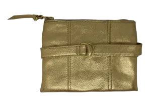 The Clutch   Belt Bag | Metallic Gold