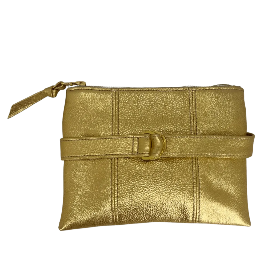 The Clutch   Belt Bag | Metallic Gold