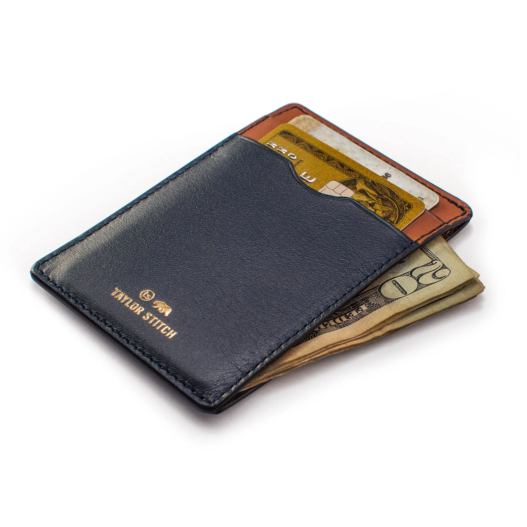 The Minimalist Wallet in Navy