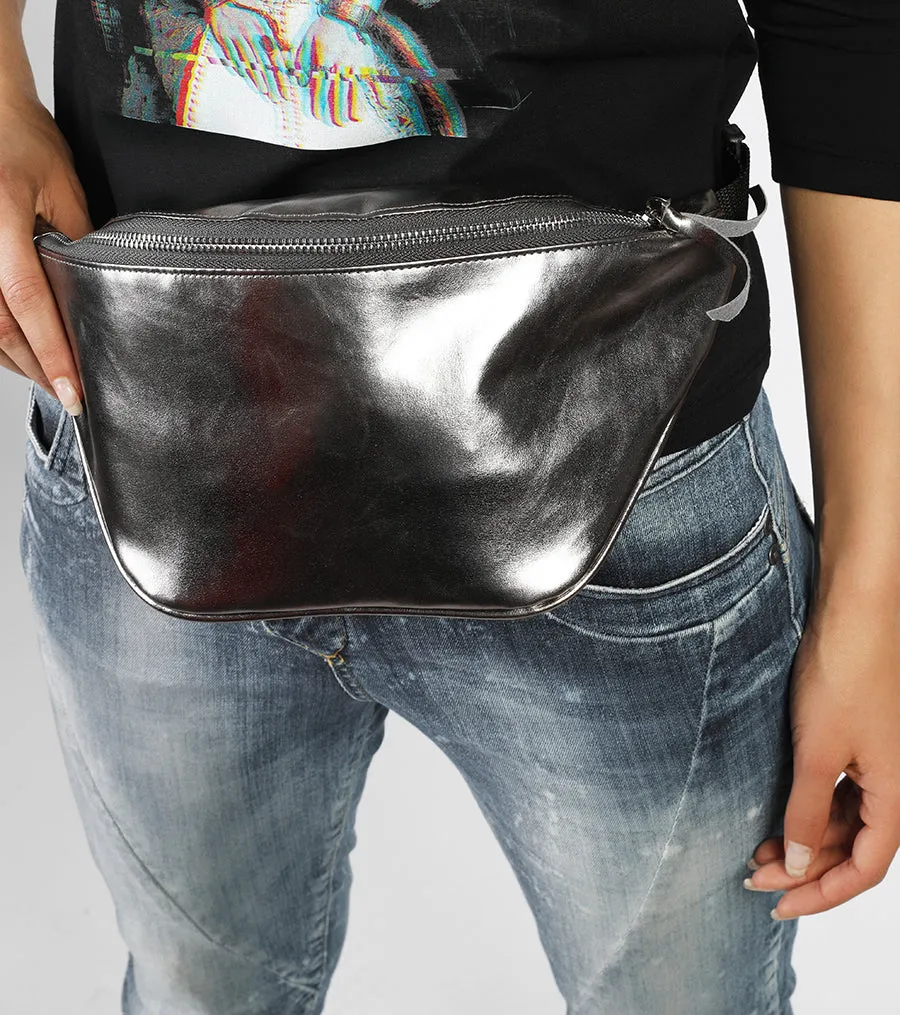 Tilkian Fanny Pack - Warm Silver