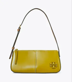 Tory Burch 
Island Palm McGraw Spazzolato Wedge Shoulder Bag