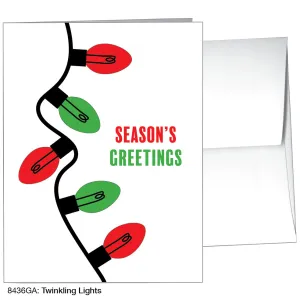 Twinkling Lights, Greeting Card (8436GA)