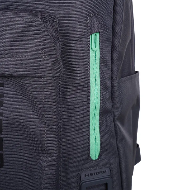 UNDER ARMOUR Halftime Backpack (Grey/Green/Black)