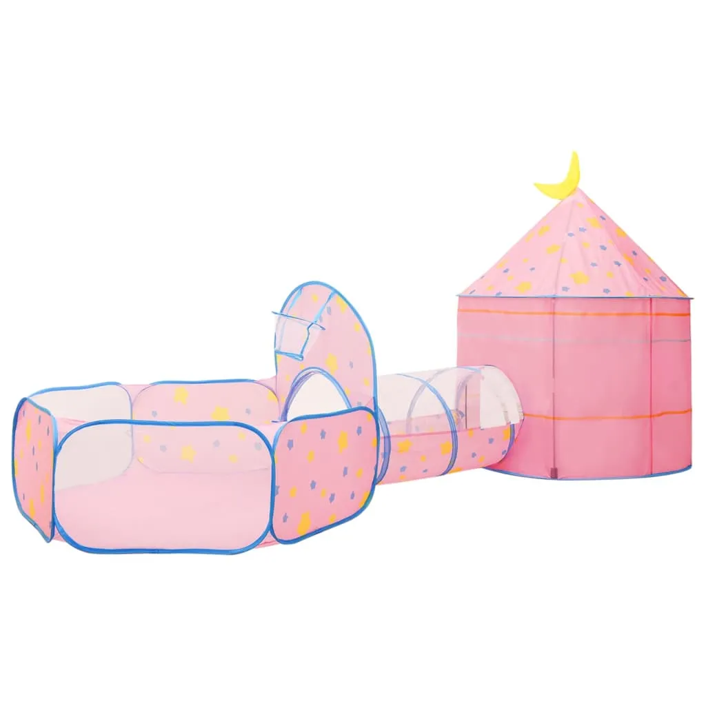 vidaXL Children Play Tent Pink 301x120x128 cm