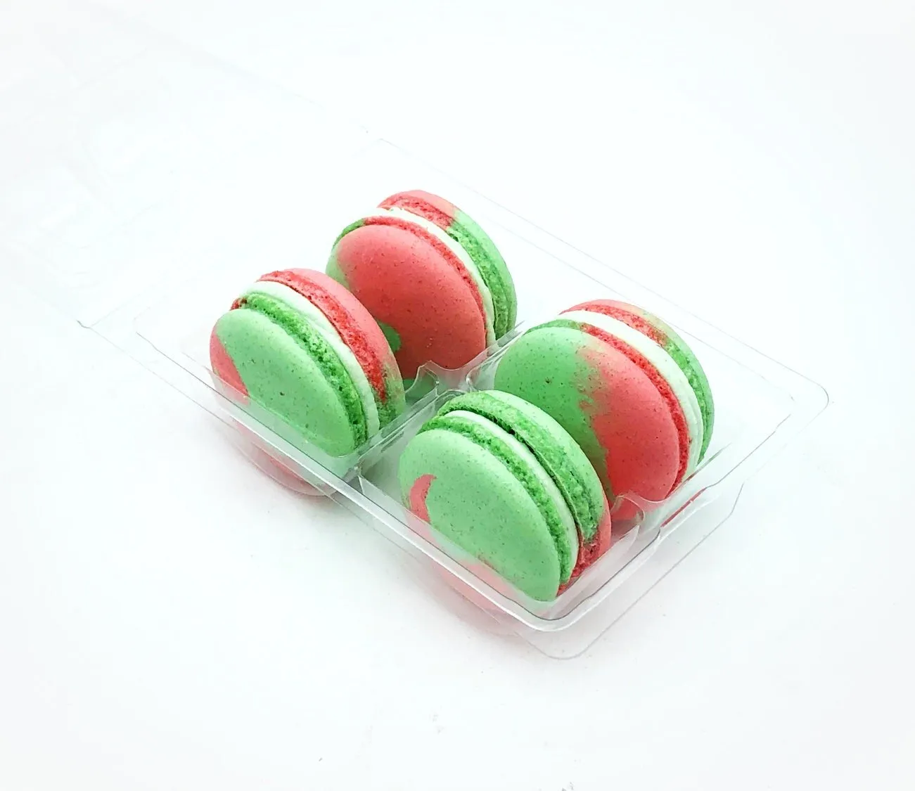 Watermelon Honeydew Vegan Macarons