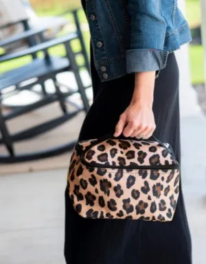 Wild Side Leopard Cosmetic Bag