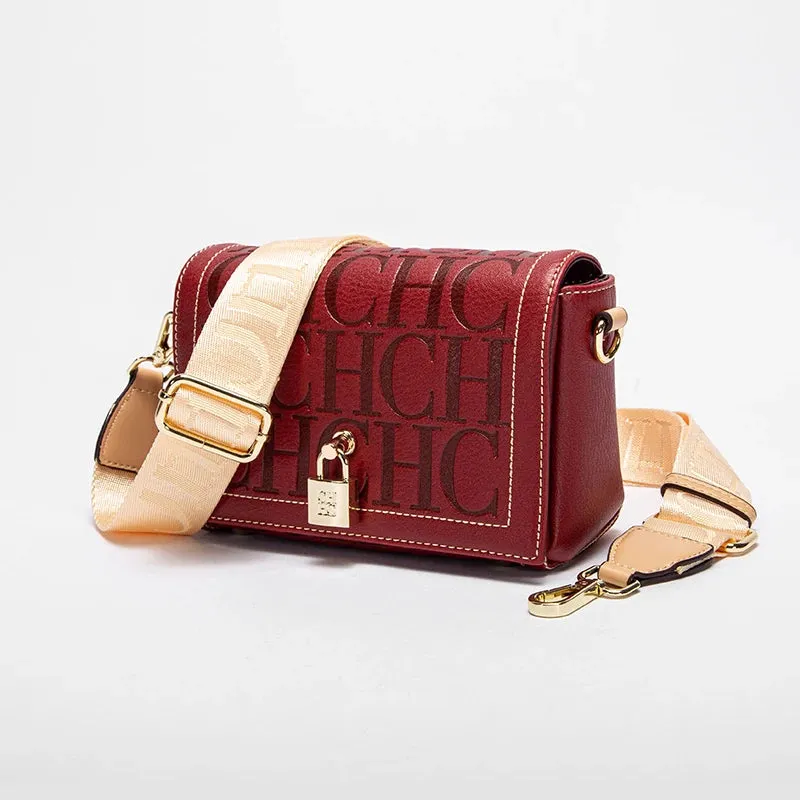 Women's Craftsmanship PU Material Crossbody Shoulder Bag