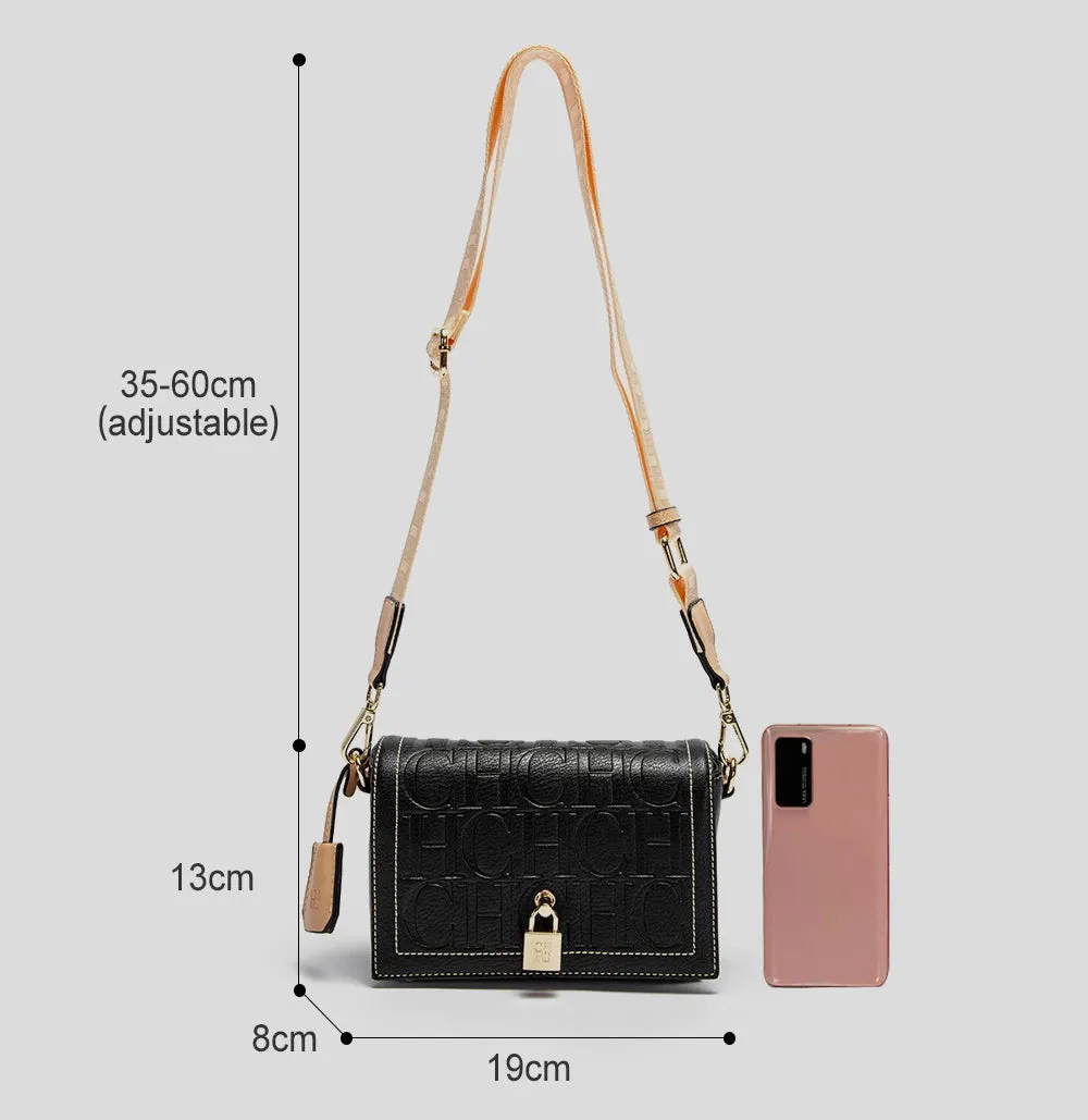 Women's Craftsmanship PU Material Crossbody Shoulder Bag