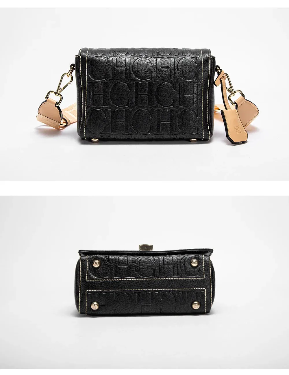 Women's Craftsmanship PU Material Crossbody Shoulder Bag