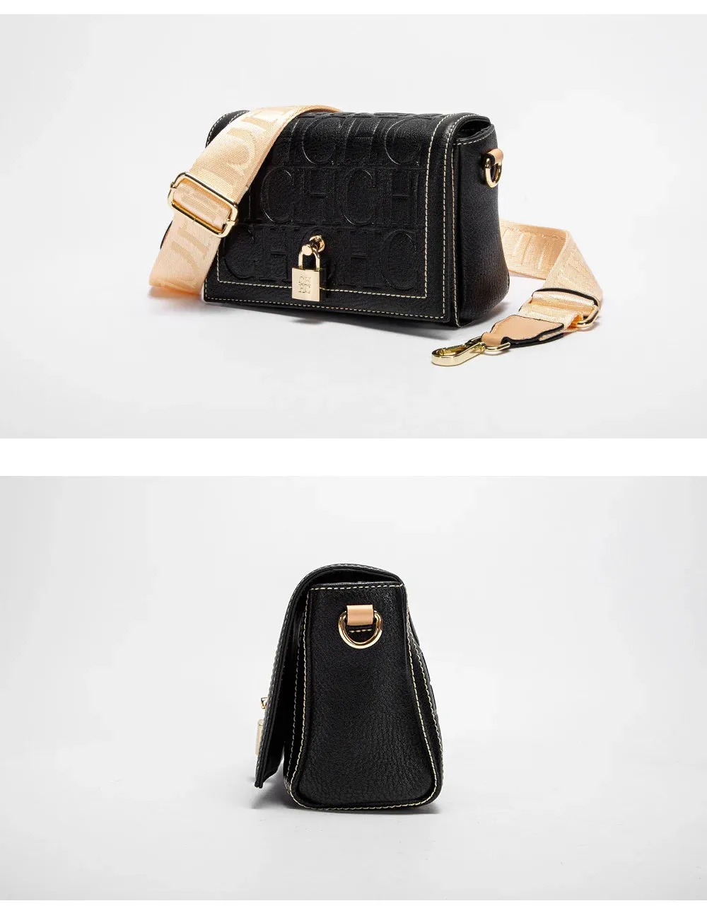 Women's Craftsmanship PU Material Crossbody Shoulder Bag