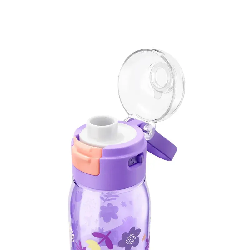 Zoku Shaz Kids Flip Gulp Bottle | 3 x 3 x 7 inches